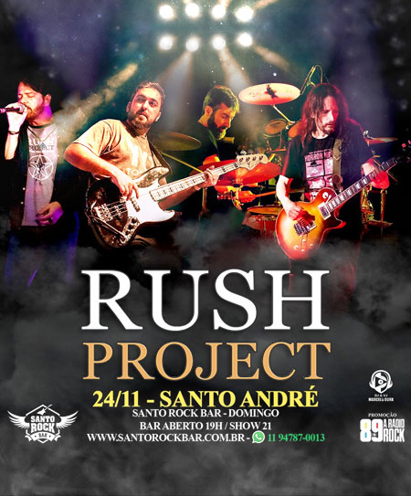 Prximo Show do Rush Project